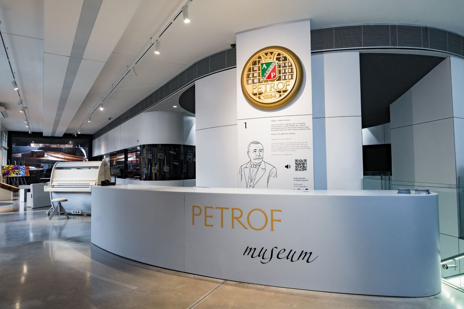 Das neue PETROF Museum im Zentrum von Hradec Králové